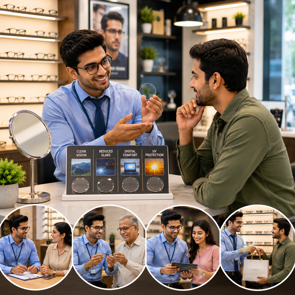 Why Customers Buy Premium Lenses from Some Opticians but Not Others